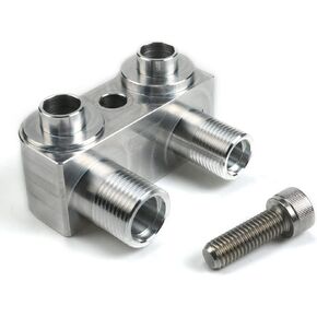 Adapter fitting CNC Machined For LSX LS1 Swap New AC Compressor