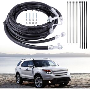 Car Rear Air-conditioner Hose Line Set, AC Auxiliary Fittings For Ford Explorer 2011-2016, For Flex 2013-2019