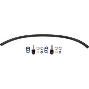 Dorman 800-672 طقم توصيل خط تكييف الهواء لخط 1/2 مع خرطوم رقم 8، 24.7 بوصة، أسود in Saudi Arabia