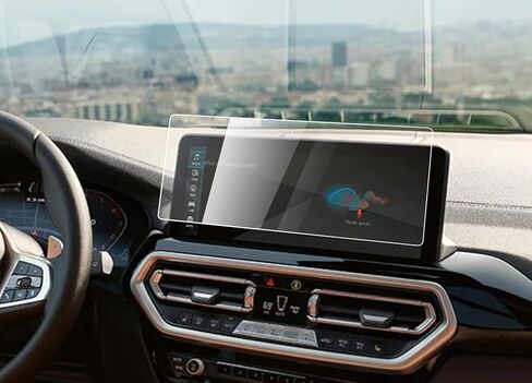 واقي شاشة متوافق مع شاشة عرض المعلومات المركزية BMW X3 2021-2024 مقاس 12.3 بوصة، HD شفاف مضاد للخدش، BMW X3 Sdrive/Xdrive 30i M40i in Kuwait