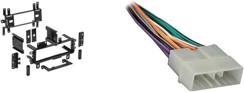مجموعة تركيب متعددة من Metra Electronics 99-5700 لمركبات Ford/Jeep/Lincoln/Mazda/Mercury 1975-2000 (أسود) in Kuwait