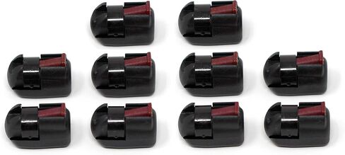 Quick Release End Fittings for 10mm Ball-Stud (4 Pack) - Black M6 Female Thread - Gas Spring Strut Lift Support Sockets RT-60-00005 (4) in Saudi Arabia