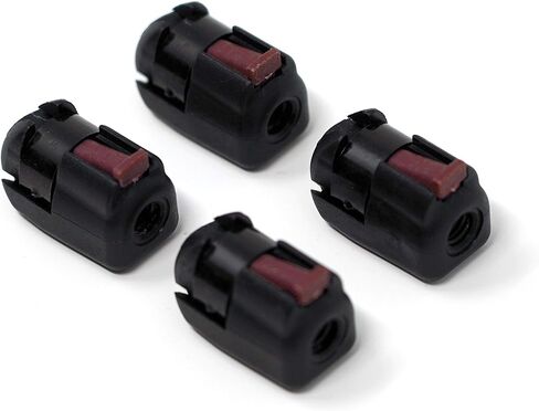 Quick Release End Fittings for 10mm Ball-Stud (4 Pack) - Black M6 Female Thread - Gas Spring Strut Lift Support Sockets RT-60-00005 (4) in Saudi Arabia