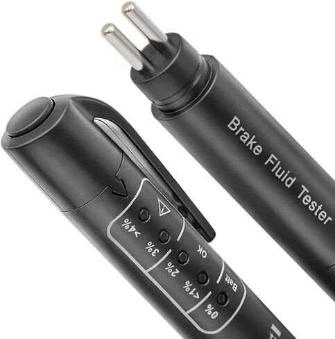 قلم اختبار سائل سائل الفرامل، أفضل أدوات تصنيع المعدات الأصلية مع 5 مؤشرات LED، تمت معايرته لزيت السيارة DOT 3 DOT 4 DOT 5.1، تأمين الفرامل الأمامية ومنصات الكسر الخلفية، أدوات OTC لسائل الفرامل dot 3 in Saudi Arabia