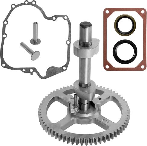 طقم إعادة بناء عمود الحدبات 84005207 793880 متوافق مع محرك B riggs& S tratton 215702 215705 Craftsman JD Troybuilt Hu sqvarna - استبدال طقم عمود الحدبات 97110 272475 حشية وختم زيت 795387 in Kuwait