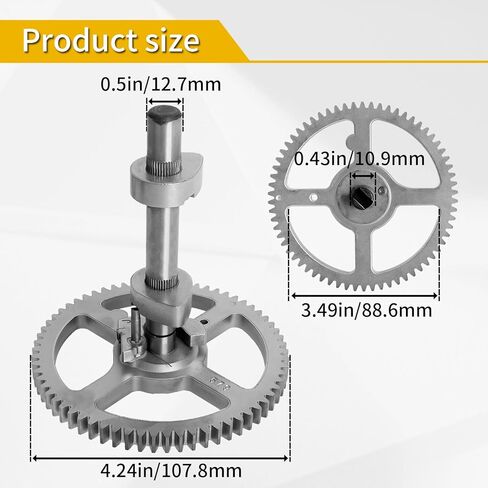 طقم إعادة بناء عمود الحدبات 84005207 793880 متوافق مع محرك B riggs& S tratton 215702 215705 Craftsman JD Troybuilt Hu sqvarna - استبدال طقم عمود الحدبات 97110 272475 حشية وختم زيت 795387 in Kuwait