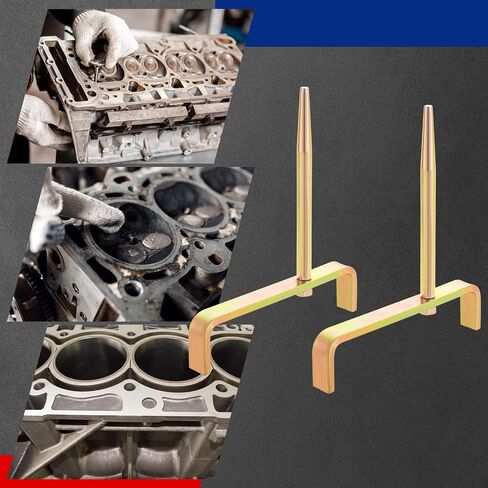 NYXOVA Cylinder Head Stands, 2pc Engine Cylinder Head Bracket with Tapered Mandrels, Cylinder Head Work Stand Set for Engine Maintenance and Storage in Saudi Arabia