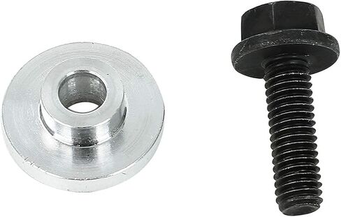 BLACKHORSE-RACING LS Billet Aluminum Oil Diverter Barbell & Oil Valve Plug & Oil Pickup Tube Hold Down Kit Compatible with GM Gen III & IV LS Engines in Saudi Arabia