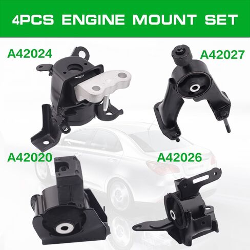 A62062 Engine Torque Strut Mount Compatible with Fits 2010-2017 Camry 2.5L Replace OE 123630V070 EM9588 9588 1pes in Saudi Arabia