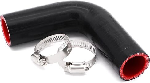 ID 3 inch to 4inch Straight Reducer Coupler Silicone Hose 4-Ply with 2PCS Stainless Steel T-Bolt Clamp in Saudi Arabia