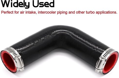 ID 3 inch to 4inch Straight Reducer Coupler Silicone Hose 4-Ply with 2PCS Stainless Steel T-Bolt Clamp in Saudi Arabia