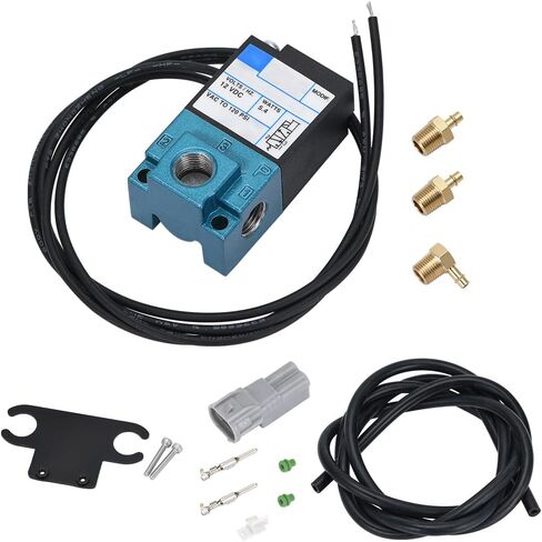 PTNHZ ECU 3 منافذ صمام الملف اللولبي للتحكم في التربو الإلكتروني لـ 02-07 سوبارو WRX STI FXT مع خط فراغ من السيليكون in Kuwait