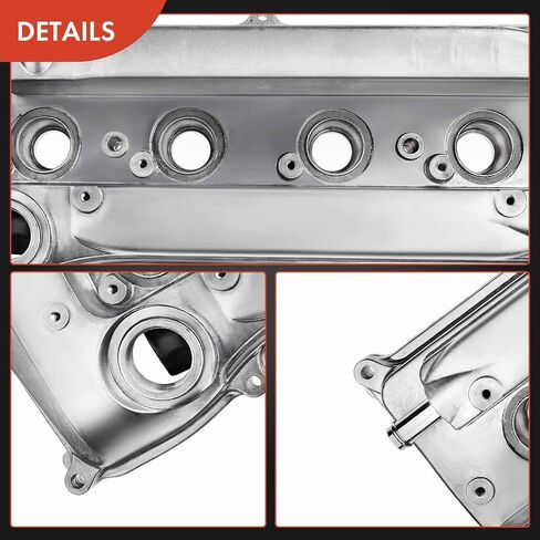 غطاء صمام المحرك A-Premium مع حشية غطاء الصمام متوافق مع Toyota Camry 2002-2009، Corolla & Matrix 2009-2013، Highlander 2001-2007، RAV4 2004-2008، Solara 2002-2008، L4 2.4L (2AZ-FE) in Saudi Arabia