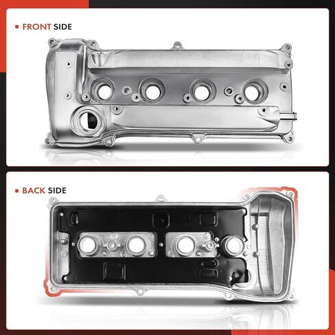 غطاء صمام المحرك A-Premium مع حشية غطاء الصمام متوافق مع Toyota Camry 2002-2009، Corolla & Matrix 2009-2013، Highlander 2001-2007، RAV4 2004-2008، Solara 2002-2008، L4 2.4L (2AZ-FE) in Saudi Arabia