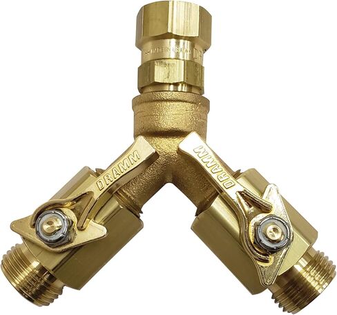 صمام إغلاق نحاسي عالي التحمل من درام 12353 in Kuwait