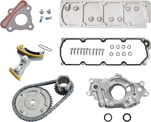 SUSUCAR NON AFM DOD Disable Camshaft Lifters Valley Cover Timing Chain Oil Pump 5.3 Head Gasket for 2007-2013 Chevy Silverado GMC Sierra Yukon 5.3L in Saudi Arabia