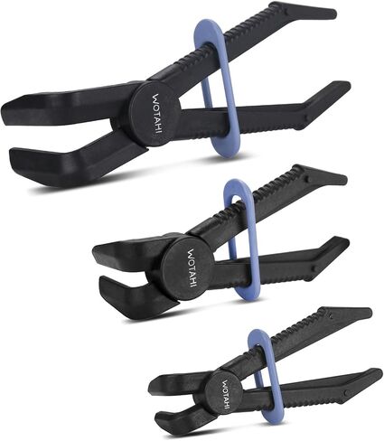 WOTAHI Hose Clamp Pliers Set-3pcs Hose Pinch Off Pliers for Fuel, Brake, Radiator, and Coolant Hoses,Straight Line Clamp Pliers in Saudi Arabia