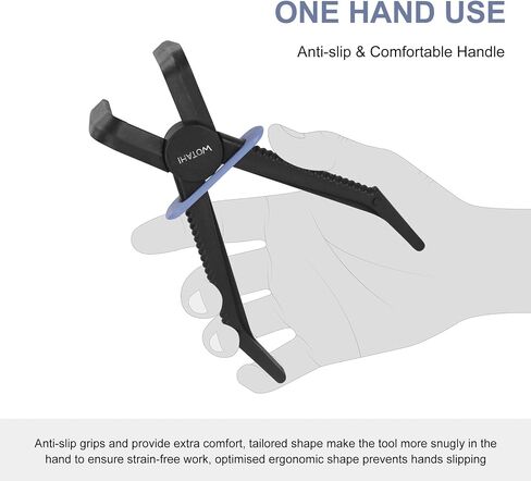 WOTAHI Hose Clamp Pliers Set-3pcs Hose Pinch Off Pliers for Fuel, Brake, Radiator, and Coolant Hoses,Straight Line Clamp Pliers in Saudi Arabia