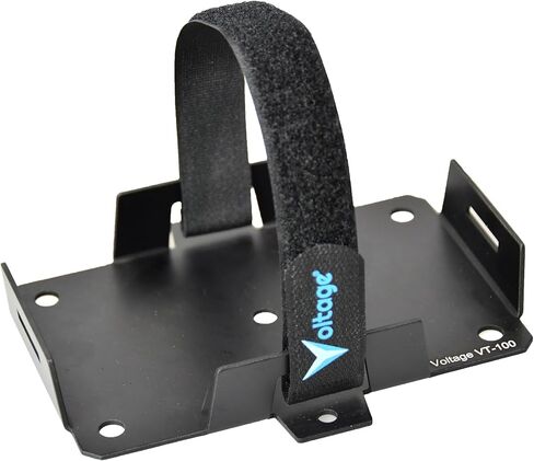 Small Battery Tray for 12V 15AH, 12V 12AH,12V 9AH, 12V 8AH, 12V 7AH,12V 6AH, 6V 7AH, 6V 12AH, YTX7B-BS, YTX9-BS, YTX14BS Batteries and More. Battery Mount with Hold Down Strap VT-100 in Kuwait