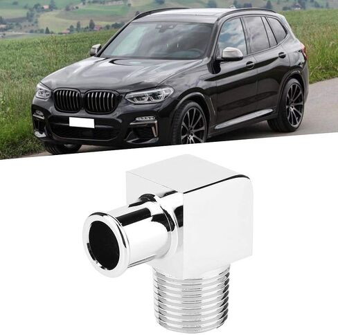 تركيب خرطوم السخان، تركيب خرطوم السخان من سبائك الألومنيوم موصل 90 درجة 1/2in NPT إلى 5/8in خرطوم بارب in Kuwait