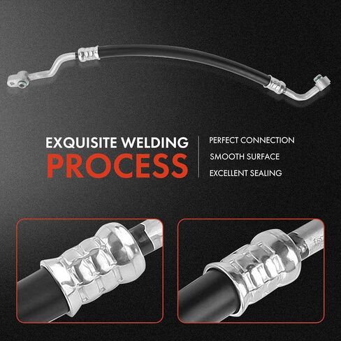 A-Premium A/C Discharge Line Hose Assembly Compatible with Honda Civic 2012-2015, Acura ILX 2013-2015, 1.8L 2.0L, Compressor to Condenser in Saudi Arabia