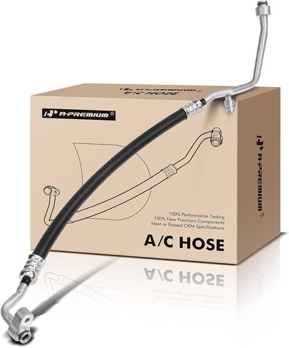 A-Premium A/C Discharge Line Hose Assembly Compatible with Honda Fit 2009-2014 L4 1.5L, Compressor to Condenser in Kuwait