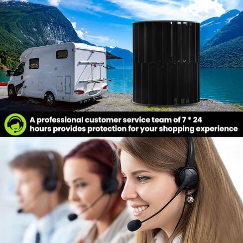 1472A1191 RV Air Conditioner AC Blower Wheel, Indoor AC Wheel Package Blower Compatible with Coleman 47003, 47004, 47023, 47214, 47223, 47224, 47234, 47253, 47258, 47273 etc (1-Year Warranty) in Kuwait