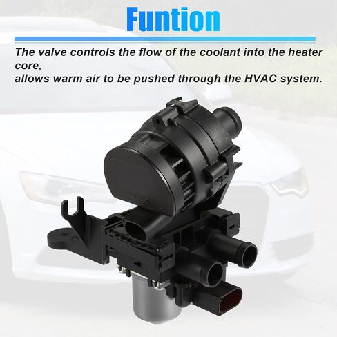 X AUTOHAUX Engine Heater Control Valve Solenoid for Audi A6 2005-2011 for Audi A6 Quattro 2005-2011 4F1959617B 4F1959617A in Saudi Arabia
