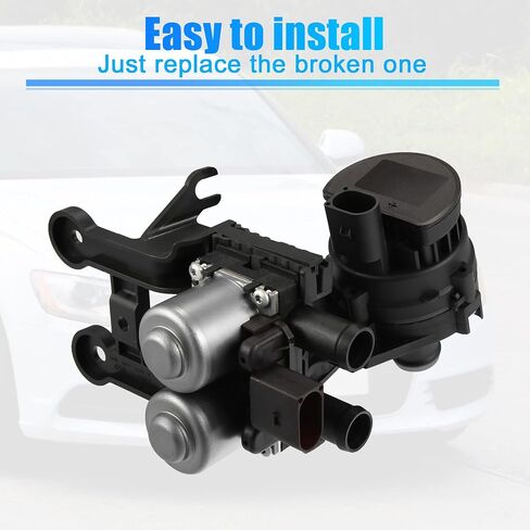X AUTOHAUX Engine Heater Control Valve Solenoid for Audi A6 2005-2011 for Audi A6 Quattro 2005-2011 4F1959617B 4F1959617A in Saudi Arabia
