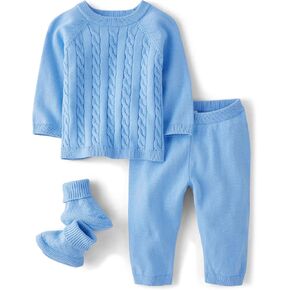 Gymboree baby-girls Sweater Long Sleeve Top Pants and Socks 3-piece Set