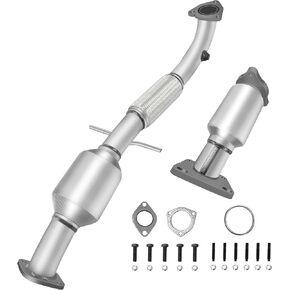 [Front+Rear]FortunaFlow Catalytic Converter Compatible with Buick Verano 2012-2015,Chevy Malibu 2013-2014,Impala 2014 2.4L,Replace 16776,644093(EPA Compliant+standard)