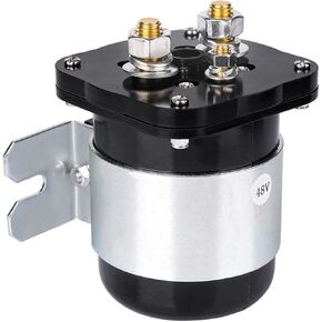 48 Volt 4 Terminal Solenoid, Suitable for 48V Club Car, EZGO, Yamaha Electric Golf Cart, Replacement Part OEM#: 101883601, 73231G01, JR1-H1950-00