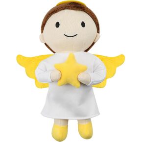 Angel Plush Doll Boy/Girl Baptism Gifts - Guardian Angel Doll Toy
