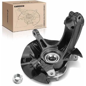 A-Premium Steering Knuckle Wheel Bearing Assembly Compatible with Honda Civic 2017 2018 2019 2020, 1.5L 2.0L, Front Left Driver Side, Replaces 44600TGGA00