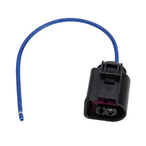 2 Pin Alternator Repair Plug Harness Connector Alternator Plug Wire Connector Alternator Wire Harness Repair PL13-WL1 4D0971992 with 15cm Lead Compatible with Ford Transit