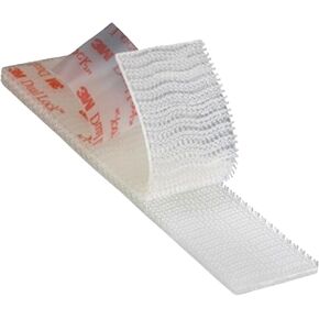 EZ Pass IPass QuickPass Replacement Tag Holder Mounting Strips 3M Dual-Lock Tape Fastners. 1/2 inch x 1 Foot