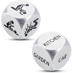 Stocking Stuffers for Women Men, Santa Swap Gift Exchange Dice, White Elephant Gifts for Adults, Gag Gifts for Men Women, for Women Men, Wedding Favors,Anniversary Valentines Day Gifts