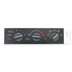 AC Heater Climate Control Panel Fit for Chevy Suburban Tahoe GMC Yukon 1996-2000 C1500 C2500 C3500 K1500 K2500 K3500- with Rear Window Defogger Switch,Replace 16231165, 16238885, 16240105, 9378805