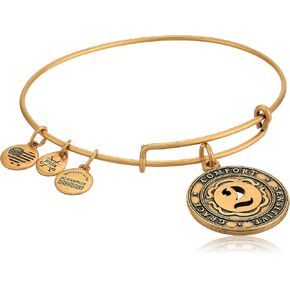 Alex And Ani Replenishment 19 Women's Numerology Number Two, Charm Bangle, Rafaelian Gold