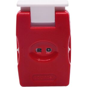 عداد صفوف الحياكة من بيجينو، أداة تحديد إبرة الخياطة قطعة واحدة، عداد غرز بلاستيكي متماسك، أحمر in Kuwait