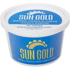 SUN GOLD - All Purpose Cleaner, Multi-Surface Cleaning Paste for Kitchens, Bathrooms and More, Biodegradable, Industrial-Strength Concentrate, NSF A-1 Rated (1 Pint)