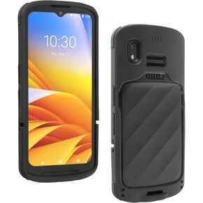 TC15 Protective Case with Handstrap for Zebra TC15 Barcode Scanner Handheld Mobile Computer, Rugged Bumper Cover
