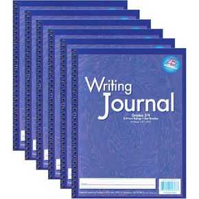 Zaner-Bloser My Writing Journals, Grade 3-4, Purple, Pack of 6