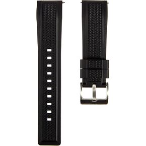Stryke Premium Silicone Rubber Watch Bands- For Sports & Dive Watches- Quick-Release- 20mm, 22mm, For Men & Women-Compatible for Omega, Tudor, Blancpain, Rolex, Tag Heuer