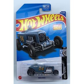 Hot Wheels 2022 - MAX Steel - Gray - Rod Squad 4/5 - 224/250
