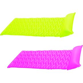Intex Tote 'N Float Wave Mat Inflatable Floating Swimming Pool Beach Lounger