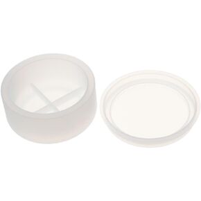 Silicone Candle Jar Molds, Storage Box with Lids Candle Jar Molds Set for Candle Making, Soaps Making
