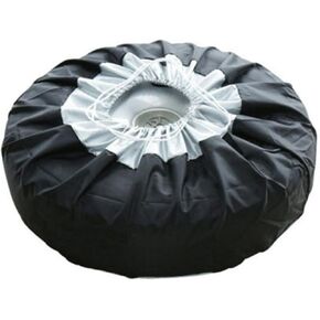 Truck Trailer Universal Spare Tire Cover, 1/2/4pcs Storage Bags Tyre Spare Cover Lightweight Tire Case Durable Wheel Protection Cover(Size:80 * 47cm, 1pc)