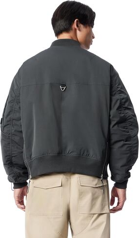 Men's Cross Bomber Zip Front Jacket with Water Repellent Standard in Kuwait