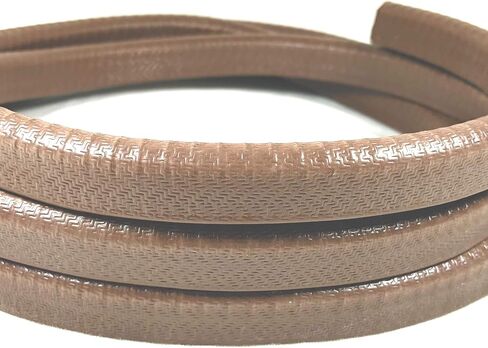 Seal Rubber Edge Trim Dark Brown Large U Height - 21/32" U Height x 3/64" - 5/32". Grip Range (10 Feet) in Saudi Arabia